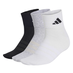 Теннисные носки Adidas Thin & Light Sportwear Ankle 3P - medium grey heather/white/black