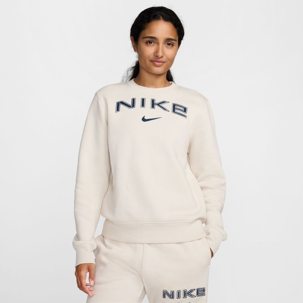 Толстовка женская NIKE W NSW PHNX FLC STD LOGO CREW