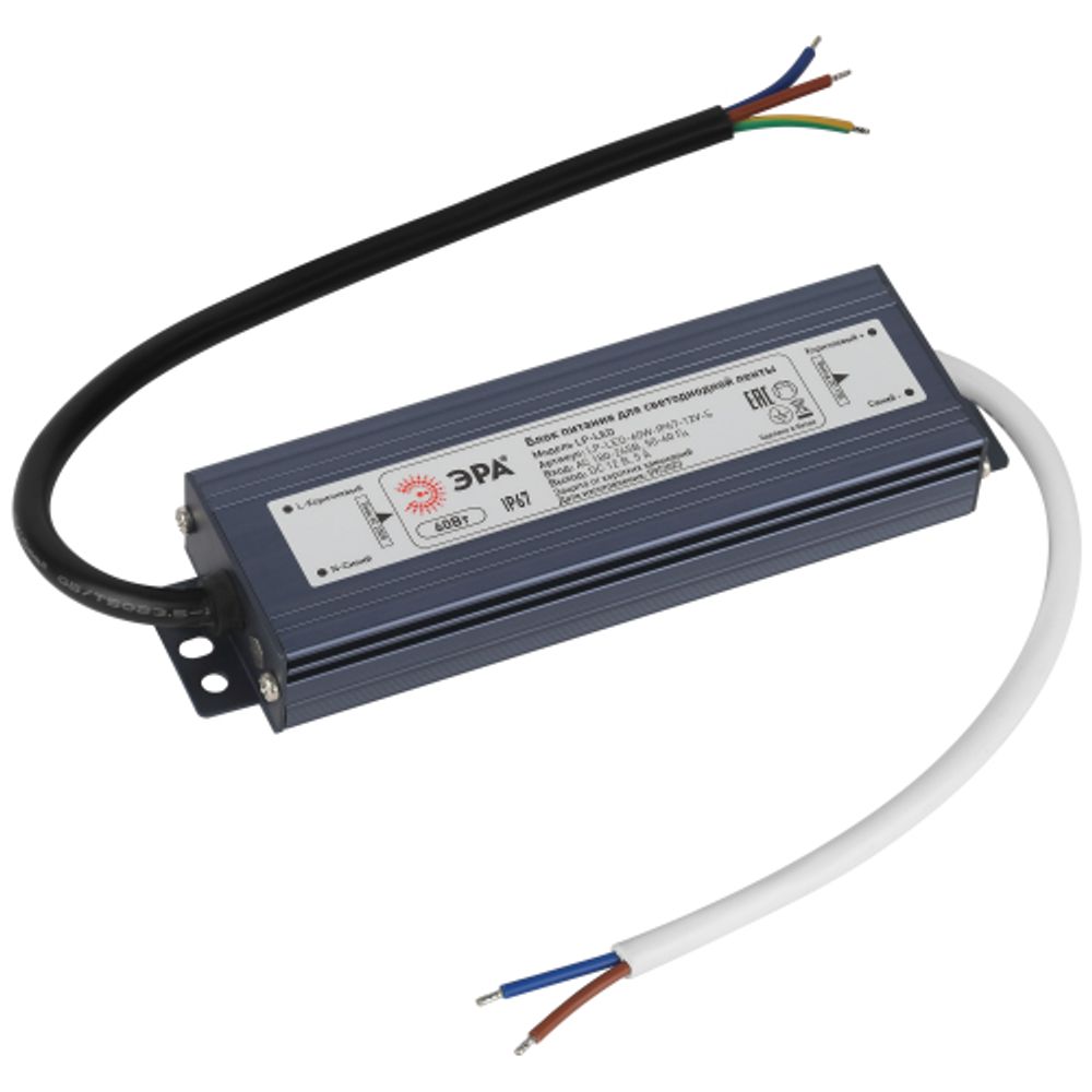 Блок питания ЭРА LP-LED-60W-IP67-12V-S | Источники питания