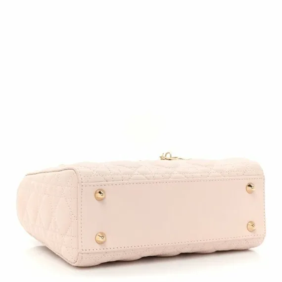 Сумка Dior Lady Dior My Abcdior, модель маленького формата светло-розовый