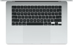 Ноутбук Apple MacBook Air A3241 M4 10 core 16Gb SSD256Gb/10 core GPU 15.3" Liquid Retina (2880x1864) macOS silver WiFi BT Cam (MW1G3LL/A)