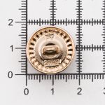 Пуговицы металл на ножке 28L=18 мм, Gold (золотой), 10 шт, MP15