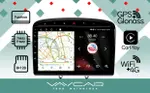 Магнитола для Peugeot 308 2007-2014, 408 2012-2022 - Vaycar VA59-0083 на Android 13, Быстрая, 4G SIM-слот