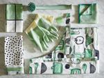 Кухонный фартук IKEA RINNIG (РИННИГ), Белый с рисунком, 69х85 см