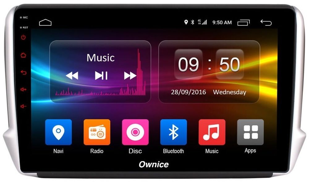 Магнитола для Peugeot 208/2008 2013-2019 - Kuberg OL-1964 IPS, Android 10, 4G SIM-слот