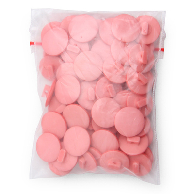 Пуговицы на ножке 24L=15 мм, (Peach (персиковый)) NE68, 72 шт