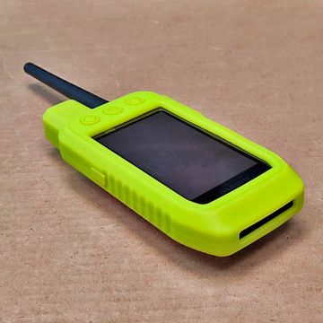 Чехол силиконовый для Garmin Alpha 200i / 300i защитный противоскользящий бампер (Желтый)
