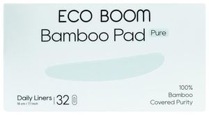Бамбуковые гигиенические прокладки 180 мм 32шт/уп (ECO BOOM)