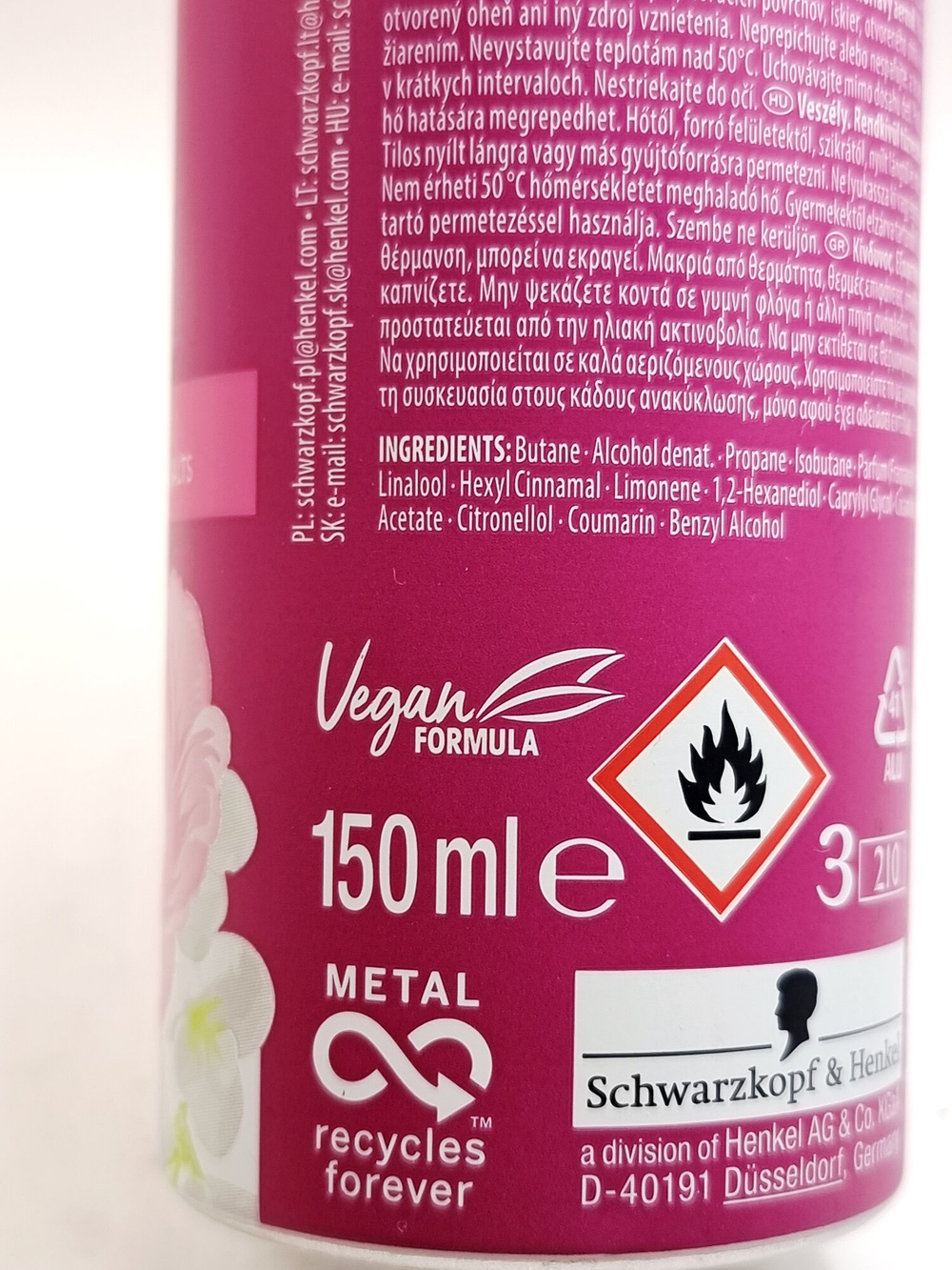 Дезодорант-спрей Pink Passion женский защита 48 часов, 150 мл