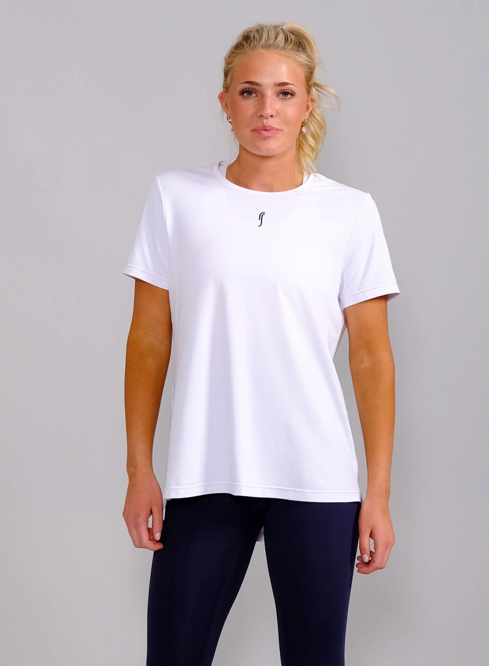 Женская майка RS Performance Relaxed Tee (White/Black) AW-268-001