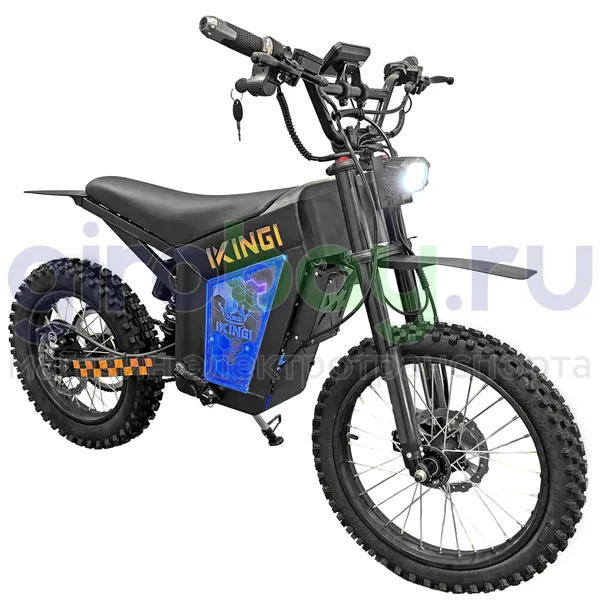 Электромотоцикл IKINGI WISH 01 1500W (52V/30Ah) - Чёрный фото №5