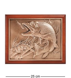 GAEM Art ПК-233 Панно «Щука» 20х25
