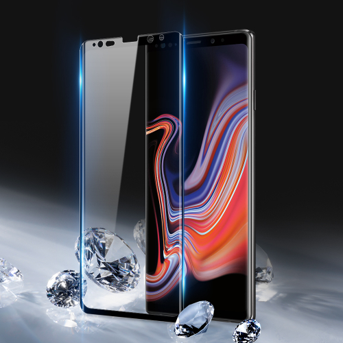 Закаленное стекло на экран для смартфона Samsung Galaxy Note 9, от Dux Ducis серия Full Screen Glass