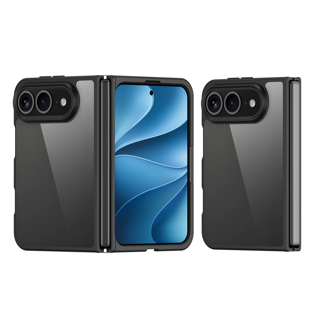 Двухкомпонентный чехол с черными рамками для iPhone Duo, серия Aimo Series Case от Dux Ducis