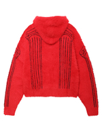 Мужская Толстовка Fluffy Column Chenille Reversible Zip Thru