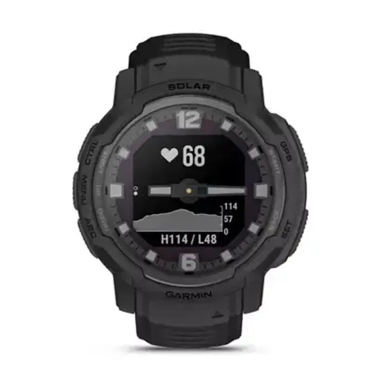 Часы Garmin Instinct Crossover Solar - Tactical Edition, Black 010-02730-00