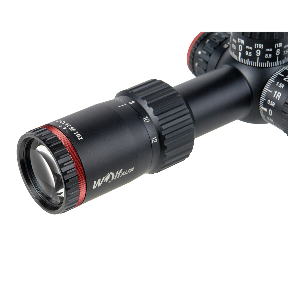 Прицел оптический Veber Wolf Alfa 3-12x42 SF TR2
