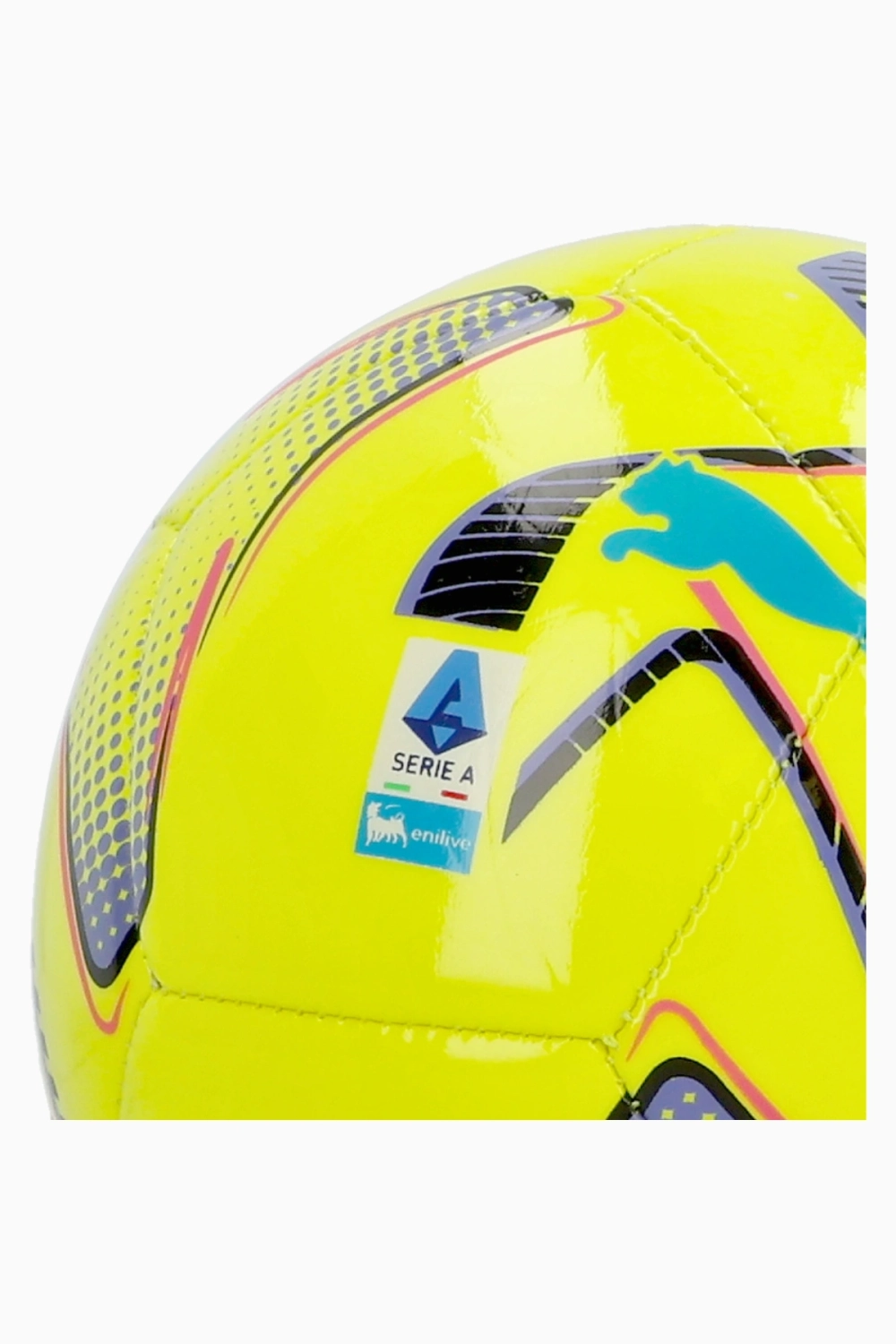 Футбольный мяч Puma Stellar Nitro Serie A Hi-Vis размер 1/Mini - желтый