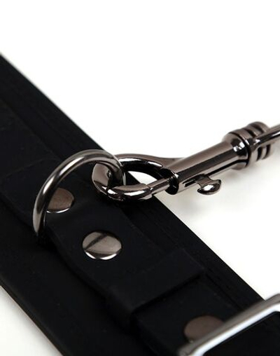 Силиконовые наручники Silicon Handcuffs (Цвет: черный)