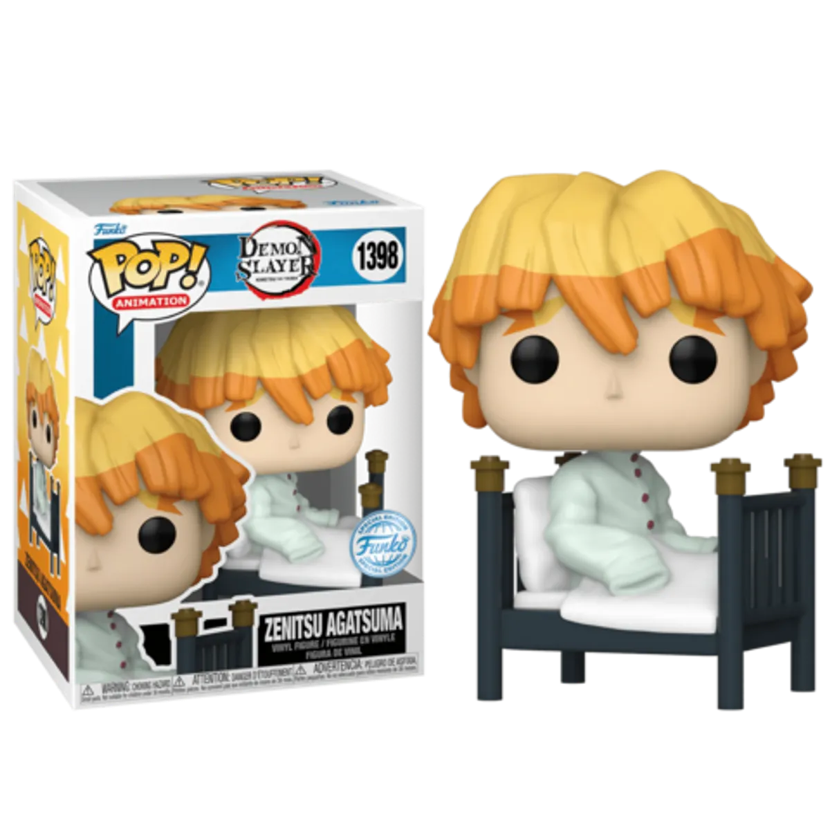 Funko POP! Demon Slayer: Zenitsu Agatsuma (Exc) (1398)