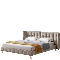 Кровать Hush 180х200 см, бежевая