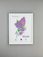 Фоторамка 30х40 см белая, матовая, арт. 3040.659455
