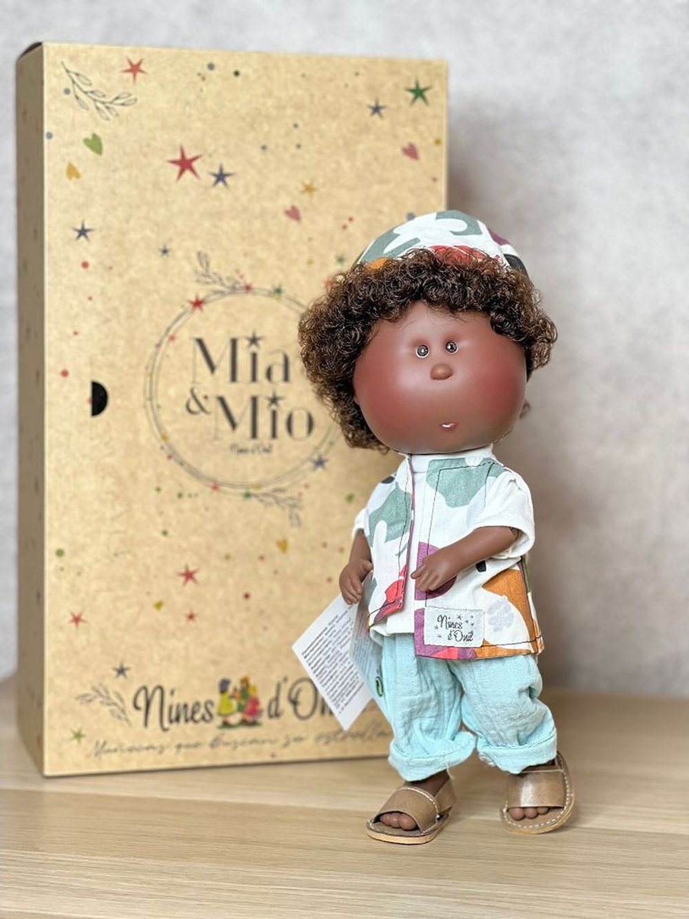 Кукла для девочки виниловая 30см Мио шарнирная (3507)