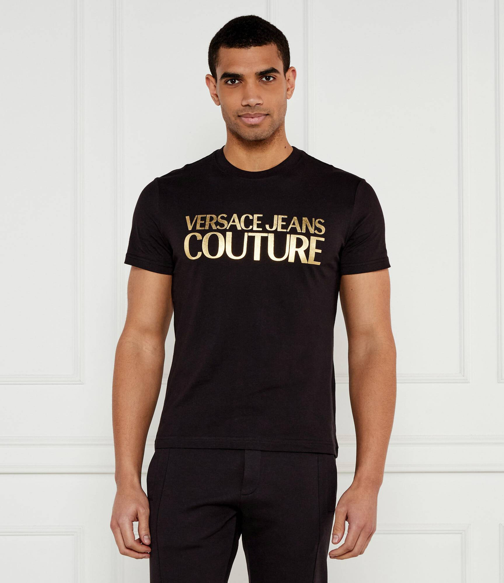 Футболка Versace Jeans Couture - черный(78GAHT05CJ00T)