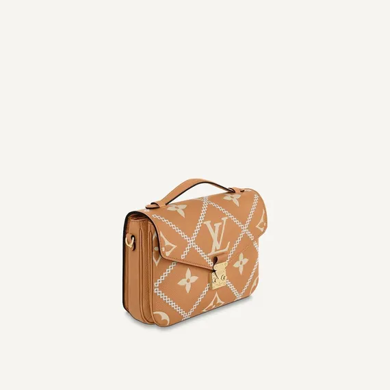 Сумка Louis Vuitton Pochette Metis коричневый