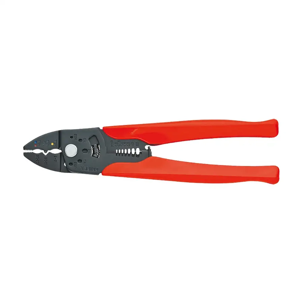Клещи зажимные для опрессовки, чернёные, 225 мм Knipex 97 32 225