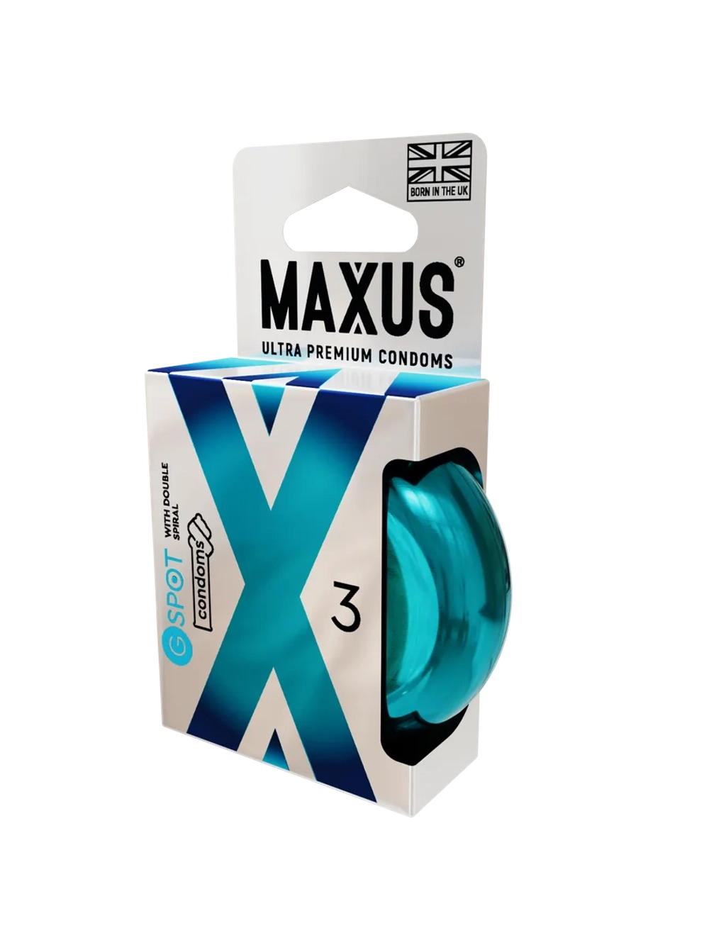 Презервативы Maxus G spot, двойная спираль
