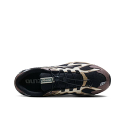 alt="Детализация верха Mizuno Wave Solar V2 черный коричневый"