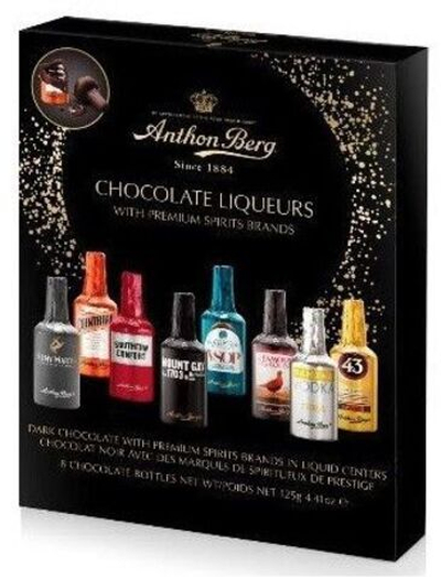 Конфеты шоколадные Anthon Berg Chocolate шоколадные бутылочки 125 г (Из Финляндии)