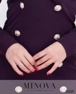 Платье 8595-марсала Minova