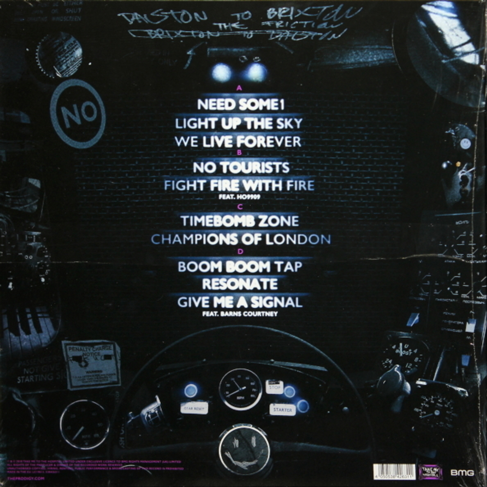 The Prodigy / No Tourists (Coloured Vinyl)(2LP)
