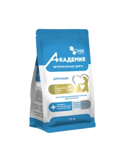 Академия Корм для кошек 1,5кг