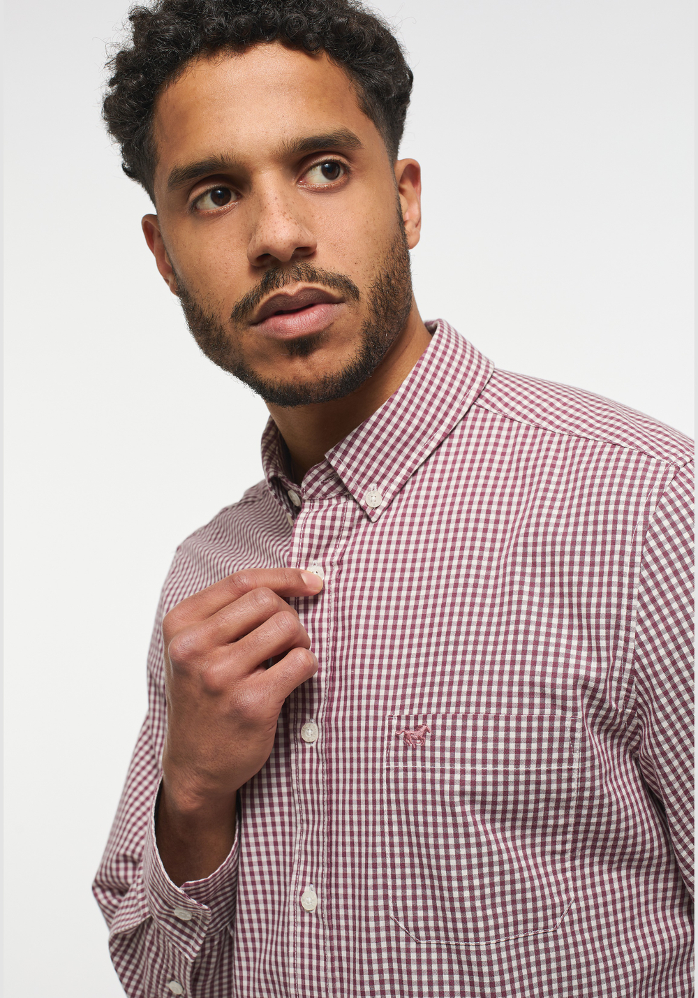 Рубашка Clemens  gingham SH 1013476-12401