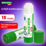 Клей-карандаш BRAUBERG KIDS 15 г