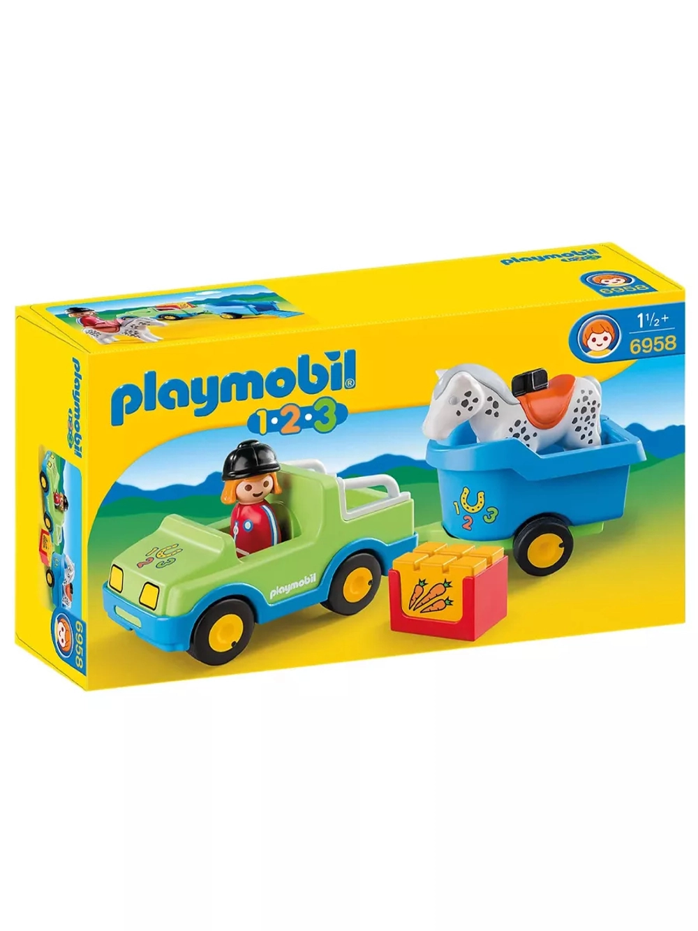 Набор Автомобиль с коневозкой Playmobil 6958