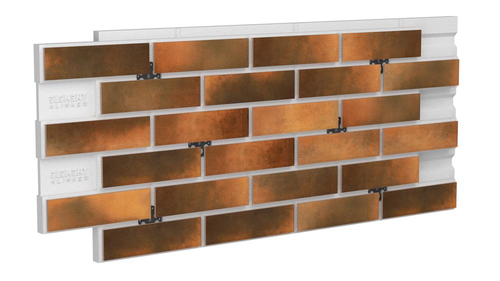 Термопанель ППС 2.0 Element Klinker Retro Brick Curry