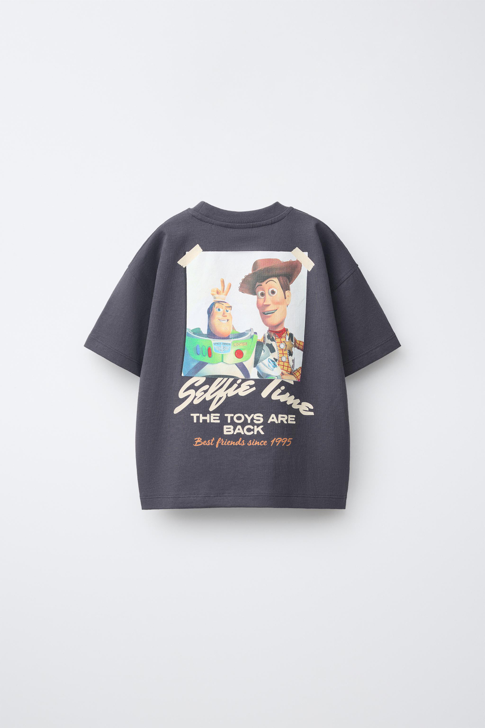 ZARA ФУТБОЛКА С ПРИНТОМ TOY STORY © DISNEY PIXAR, АНТРАЦИТОВО-СЕРЫЙ