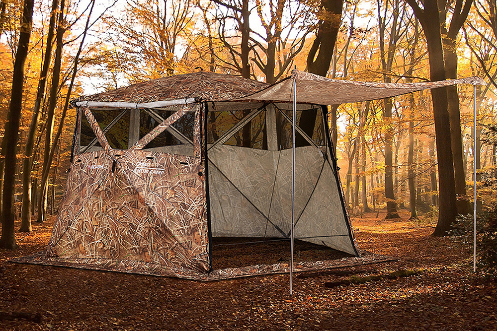 Шатер Higashi Chum Camp Camo (325х325см по диагонали)