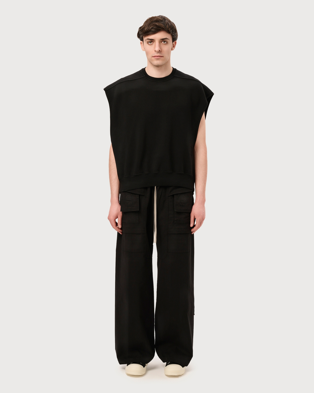 RICK OWENS DRKSHDW БРЮКИ ЧЕРНЫЕ CREATCH