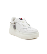 Кожаные кроссовки Tommy Jeans - экрю(EN0EN02421)