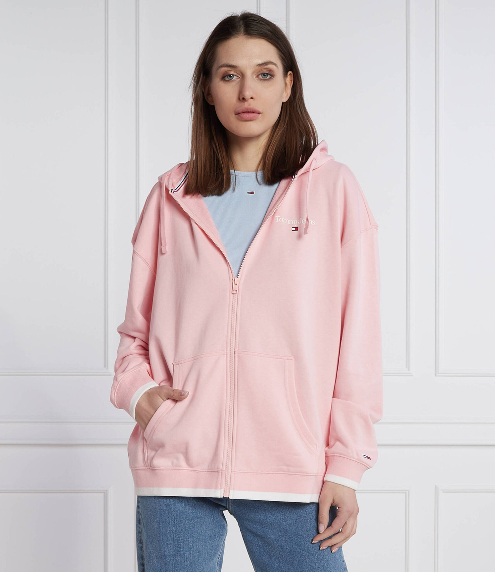 худые linear 2 zip Tommy Jeans - пудро-розовый(DW0DW14856)