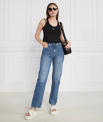Топ BADGE RIB DOUBLE LAYER CALVIN KLEIN JEANS - черный(J20J221430)