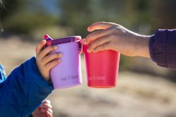 Крышки для стаканов Klean Kanteen Sippy 76 мм, Pink Tie Dye - 2 шт