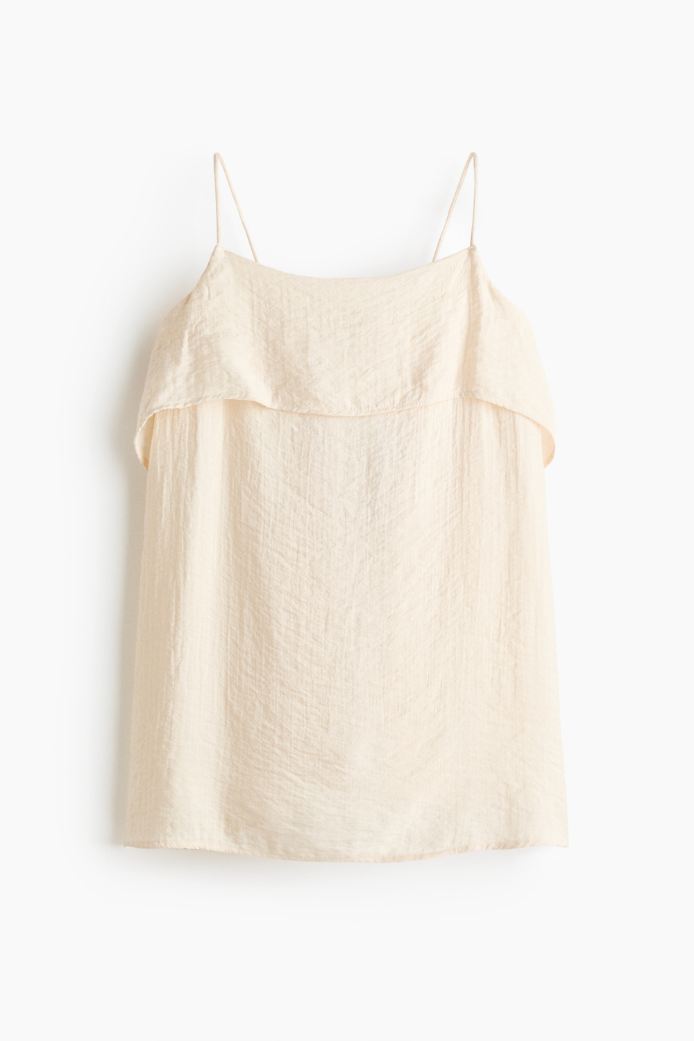 Топ на бретелях из смеси с вискозой - H&M
