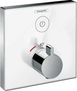 Термостат ShowerSelect Glass 15737400 для одного потребителя, стеклянный, СМ