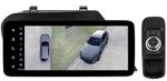 Магнитола для Lexus RX270, RX350 2009-2013 AL10 (монохром) - Teyes LUX ONE 360 монитор 12.3" 2K QLED на Android 10, Быстрая, CarPlay, 4G SIM-слот, 4 камеры и джойстик в комплекте